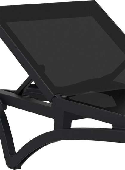 Шезлонг Pacific черный