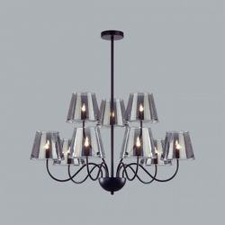 Люстра на штанге Lumion Smoky 6570/9C