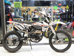 Мотоцикл кроссовый Zuumav FX CR300P 300CC White-Red 21/18
