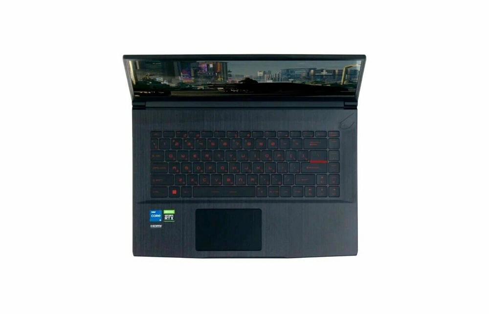 Ноутбук 15.6 Msi GF63 Thin 12VE 9S7-16R821-637 i5-12450H 16Gb 256Gb FHD 144Hz RTX 4050 6Gb черный