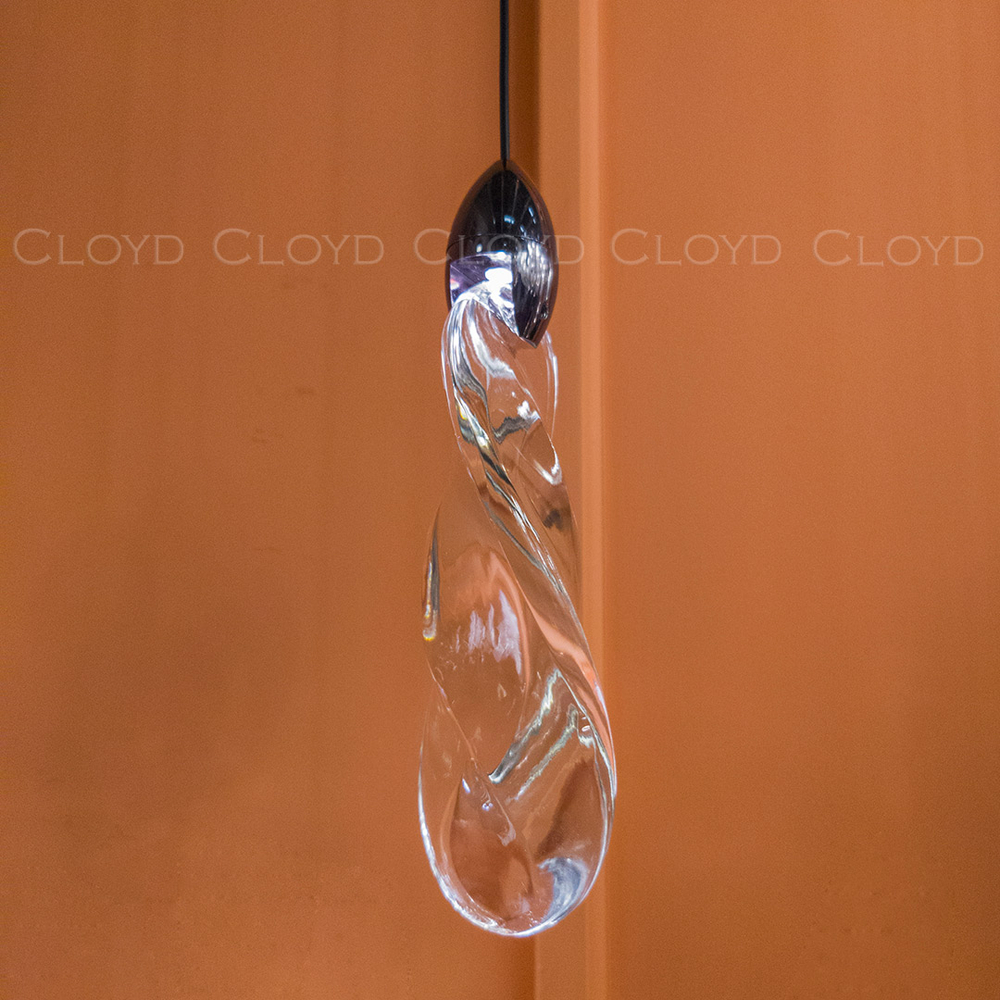 Подвесной светильник Cloyd GLOCK-A P1 / Ø8 см - черный (арт.11623)