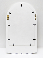 Декор для дома и интерьера зеркало настенное с полкой 30*50 см