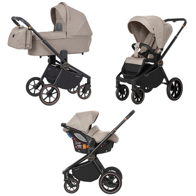 Коляска 3 в 1 Carrello Epica CRL-8511/1 Almond Beige