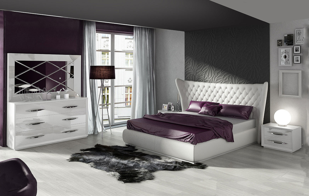 Тумба прикроватная FRANCO 1016 CARMEN белый