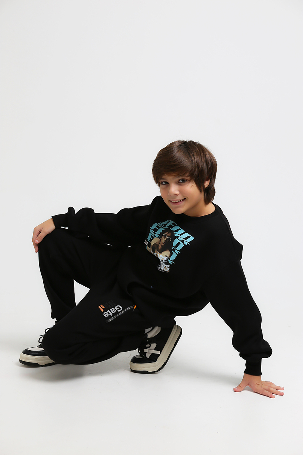 Брюки трикотаж. кэжл. с начесом д/м Beneti (T) 7339