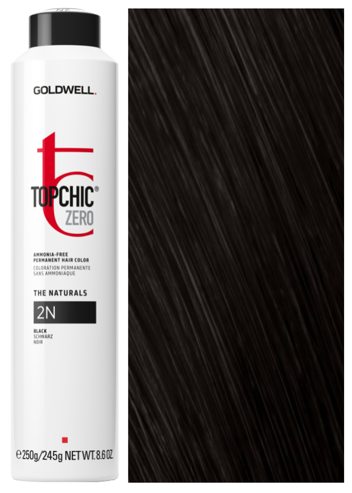 Goldwell Topchic Zero 2N Чёрный натуральный 60 мл