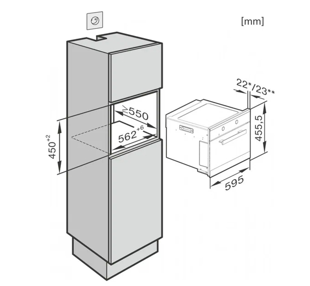 Микроволновая печь Miele M 7240 TC CLST