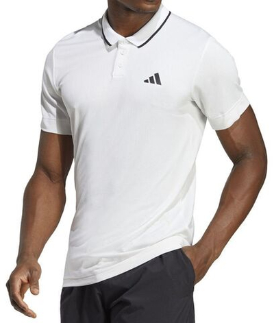 Мужское теннисное поло Adidas Tennis Freelift Polo Shirts - white