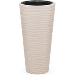 Кашпо Оазис 63л (со вставкой 13л)(св.бежевый)