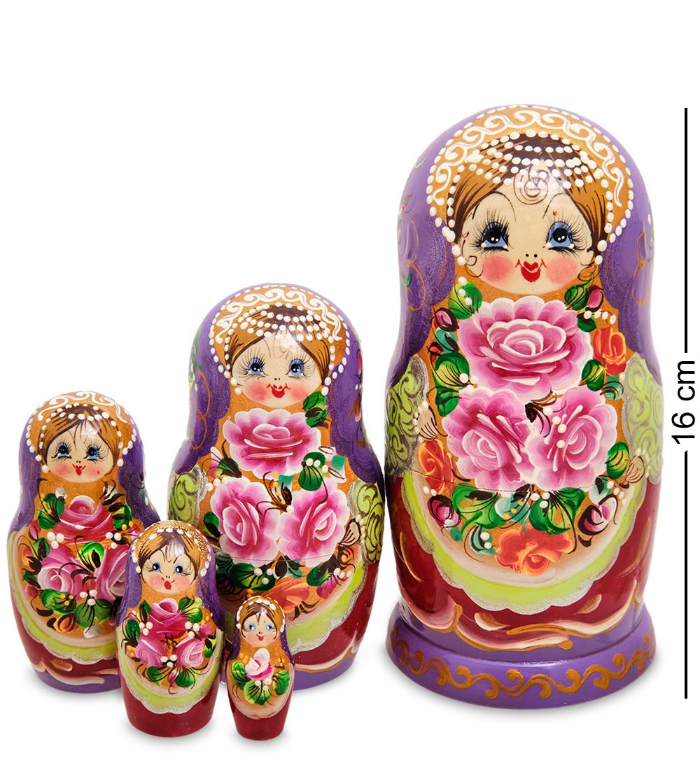 Народные промыслы МР-43/39-E Матрешка 5м «Василина»