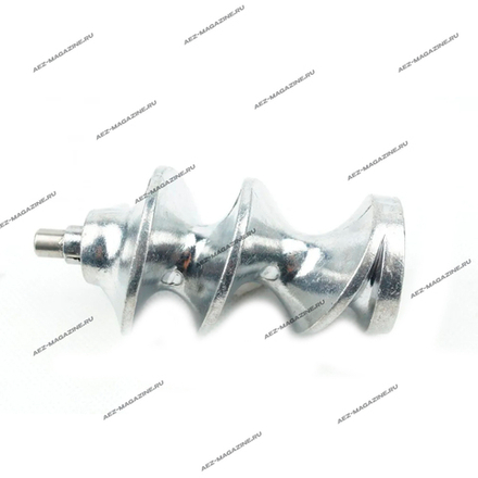 Шнек к мясорубке тип E, L-93мм, вал d-7,8мм, внутренний квадрат 16х16м с резьбой М6