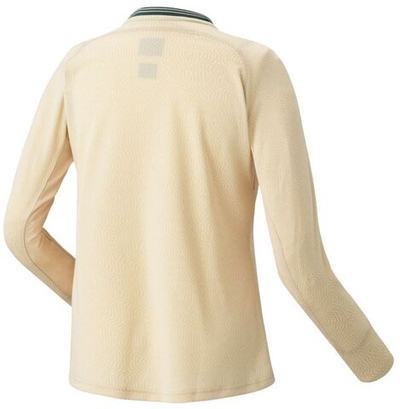 Женская теннисная футболка (dł. Рукава) Yonex RG Longsleeve T-Shirt - sand