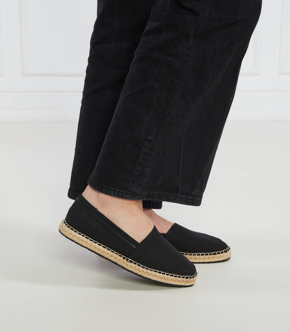 Эспадрильи Calvin Klein - черный(HW0HW01546)