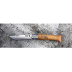 Нож Opinel №8, углеродистая сталь, бук