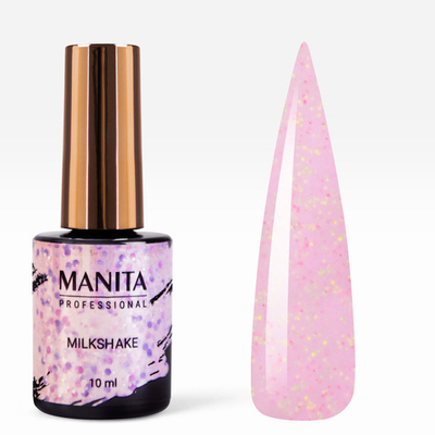 Manita Professional Milkshake Гель-лак с цветными вкраплениями 06, 10мл