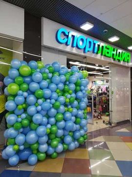 Панно из шаров