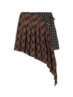 Юбка Kya Plaid Asymmetric