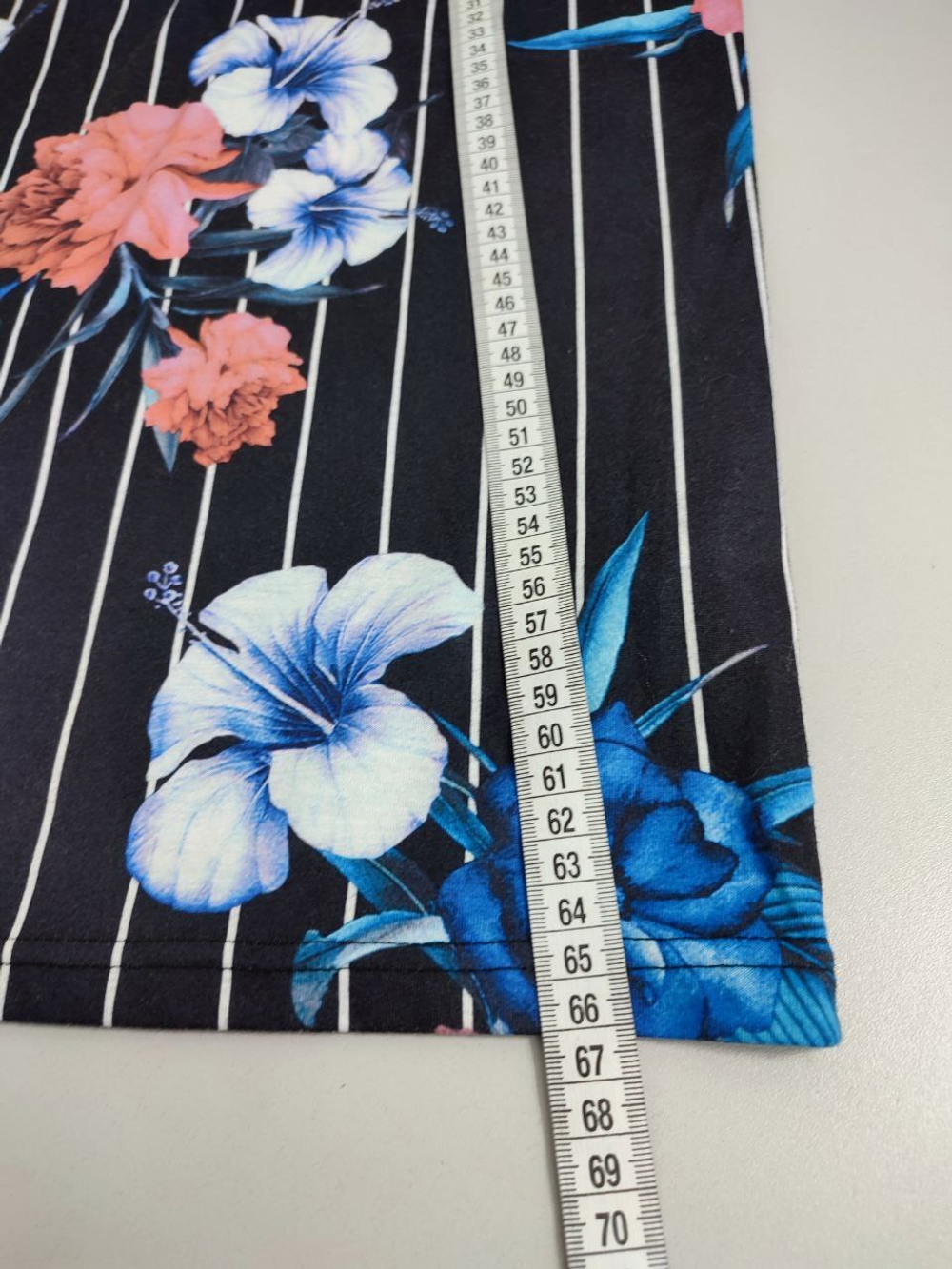 Туника Fsbn с цветочным принтом 44 размер