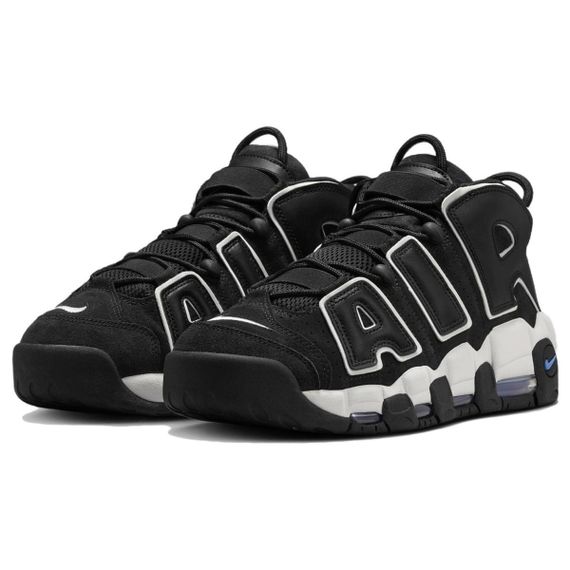 Nike Air More Uptempo Винтажные баскетбольные кроссовки MID Топ Черно-белая панда Мужские