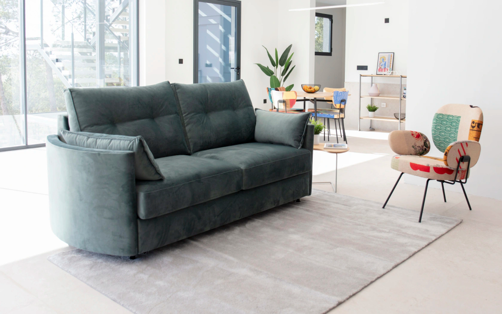 Диван-кровать APOLO 4Pl c бортами