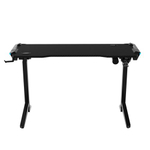 Стол для компьютера (для геймеров) FoxGear FG-ZE-49B с электроприводом и RGB-подсветкой