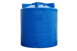 Емкость цилиндрическая Пластерра PT VL 10000 л. вертикальный (2300x2300x2700см;синий) - арт.560127