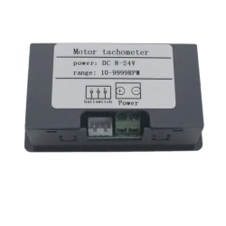 Цифровой тахометр, с датчиком Холла, 12 - 24 В постоянного тока, дисплей красный
