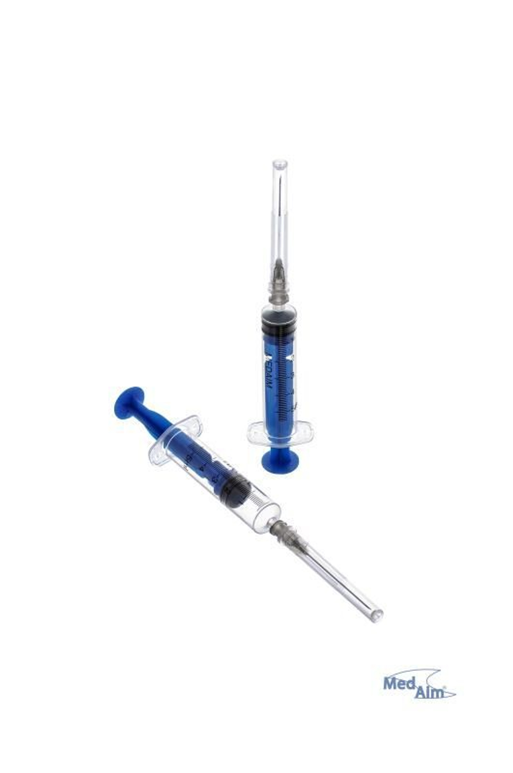 Шприц одноразовый 5 мл 3-х компонентный MedAim с иглой 22G 0,7х40 мм, 100 шт.
