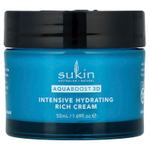 Sukin, Aquaboost 3D, ночной крем с гиалуроновой кислотой, 50 мл (1,69 жидк. Унции)