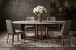 Стол обеденный Garda Decorенный Garda Decor Травертин (Travertine), столешница травертин 240*110*76 см