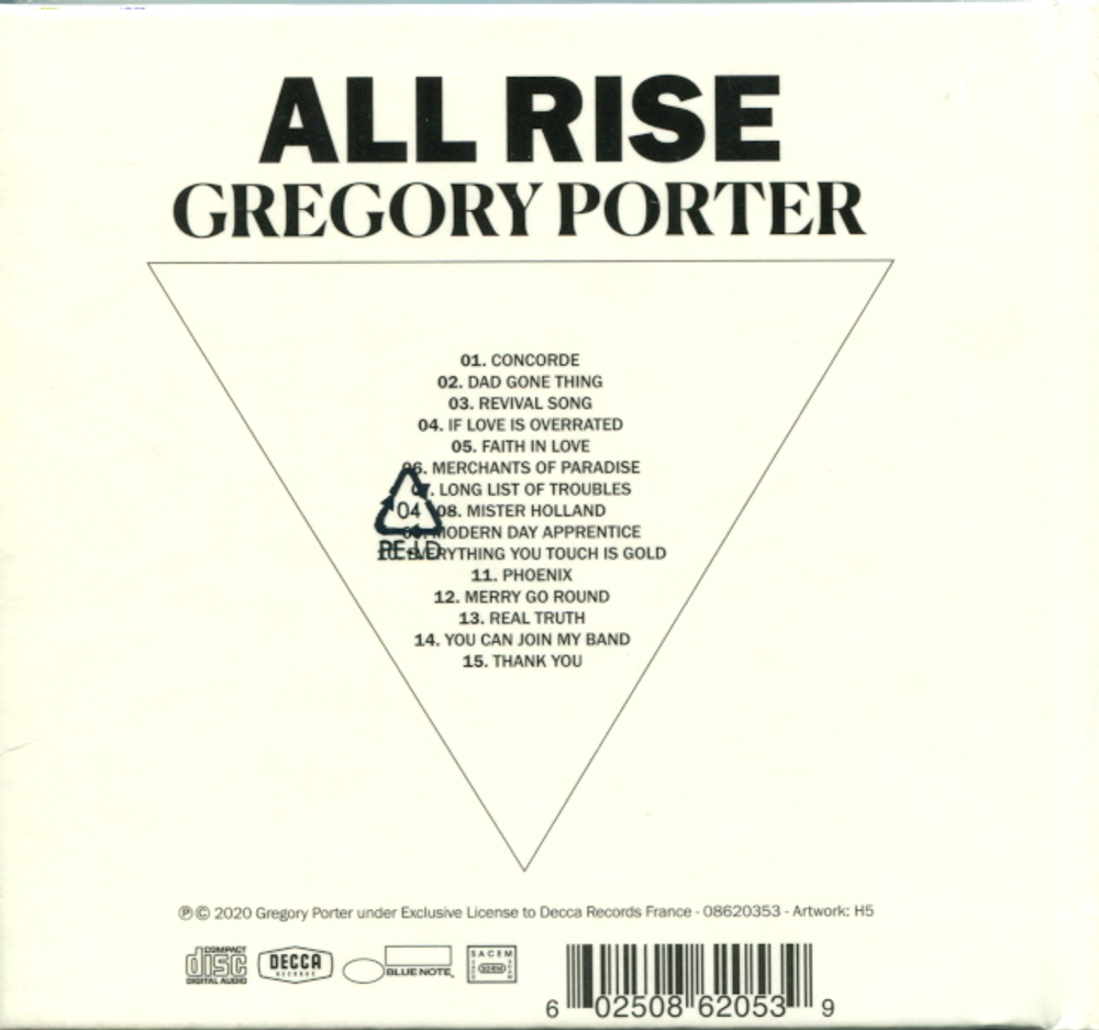 Gregory Porter / All Rise (Deluxe Edition)(CD)