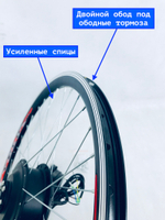 Электронабор мотор-колесо полный кит комплект для велосипеда 36-48v Вольт / 350w Ватт