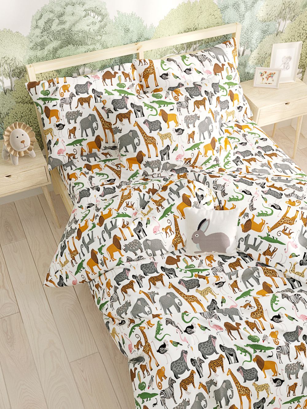 Простынь Сказка "Animals" 150х215 см,бязь