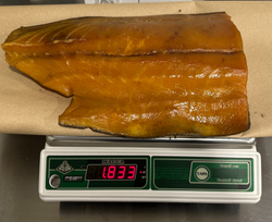 Осетр байкальский холодного копчения 100г