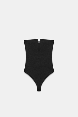 ZARA ЭЛАСТИЧНОЕ БОДИ БАНДО, ЧЕРНЫЙ