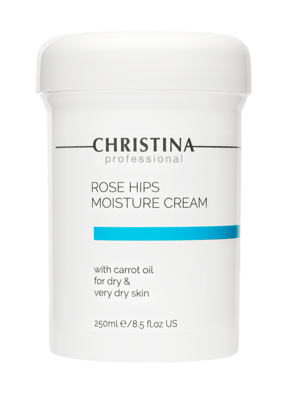 CHRISTINA Rose Hips Moisture Cream with Carrot Oil for dry and very dry skin