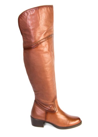 Женские сапоги | 6102 (коричневый)