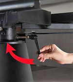 Стол обеденный раскладной круглый YODA