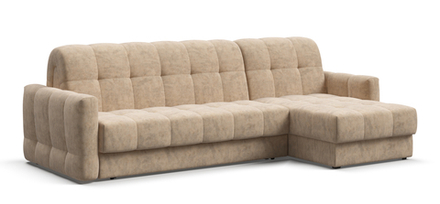 Угловой диван Босс Слип 160 Велюр Роял шампань