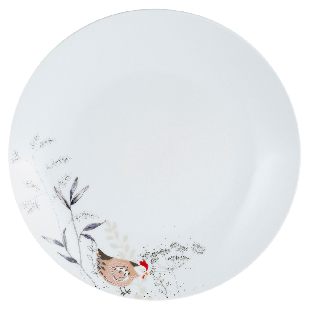 Тарелка обеденная country hens d 26,5 см