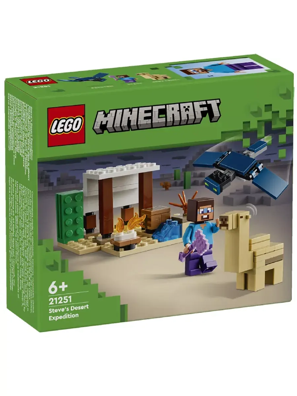 Лего 21251 Экспедиция Стива в пустыню Lego Minecraft