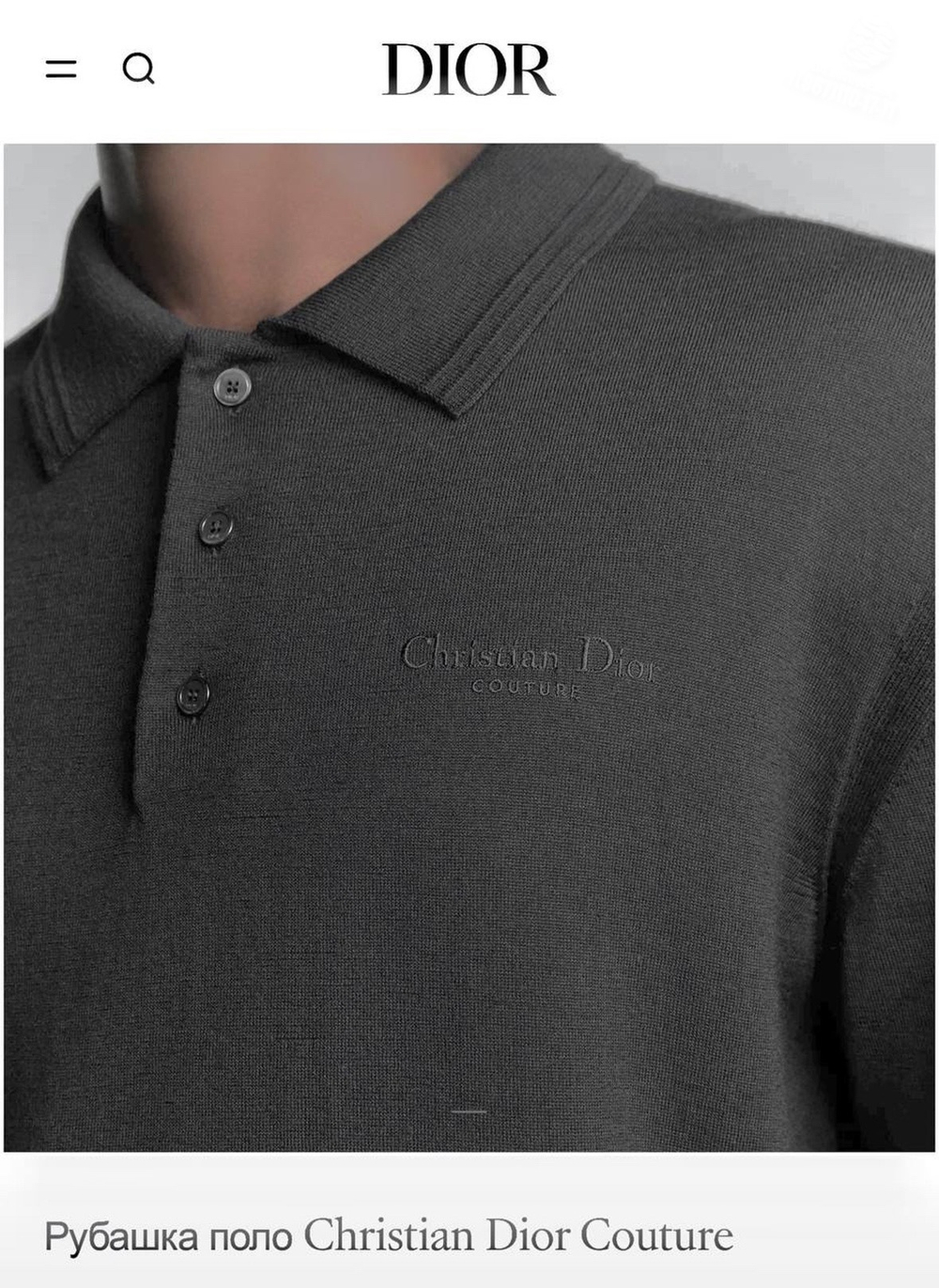 Поло Christian Dior