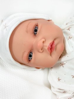 Кукла Реборн Nines 48см Celia мягконабивная (N0212)