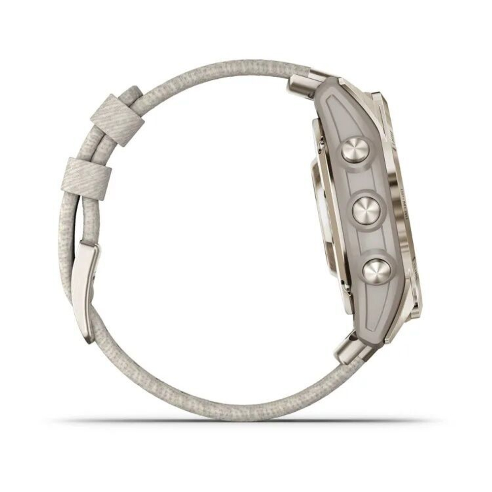 Умные часы Garmin Epix Pro Gen 2 42 мм Sapphire Soft Gold Heathered Nylon band