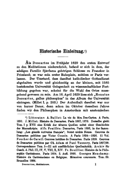 Meditationes De Prima Philosophia. Nach Der Pariser Originalausg. Und Der Ersten Französischen Ubersetzung, Mit Anmerkungen (Latin Edition) | René Descartes