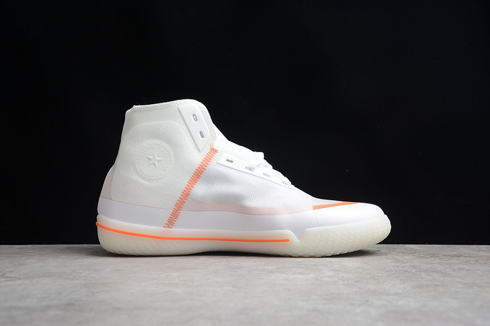 Converse All-Star Pro BB White Black Orange