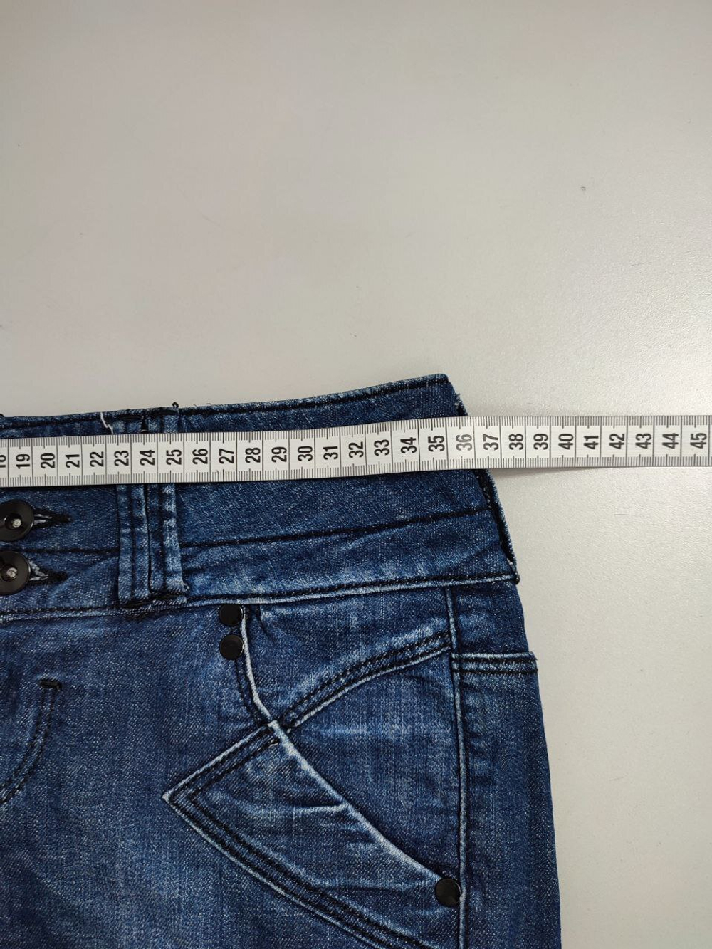 Юбка Zara мини джинсовая 40 размер