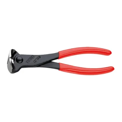 Кусачки торцевые черненые 180 мм Knipex 68 01 180