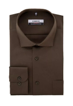 Сорочка GREG Сlassic fit 540/119/BR "База"