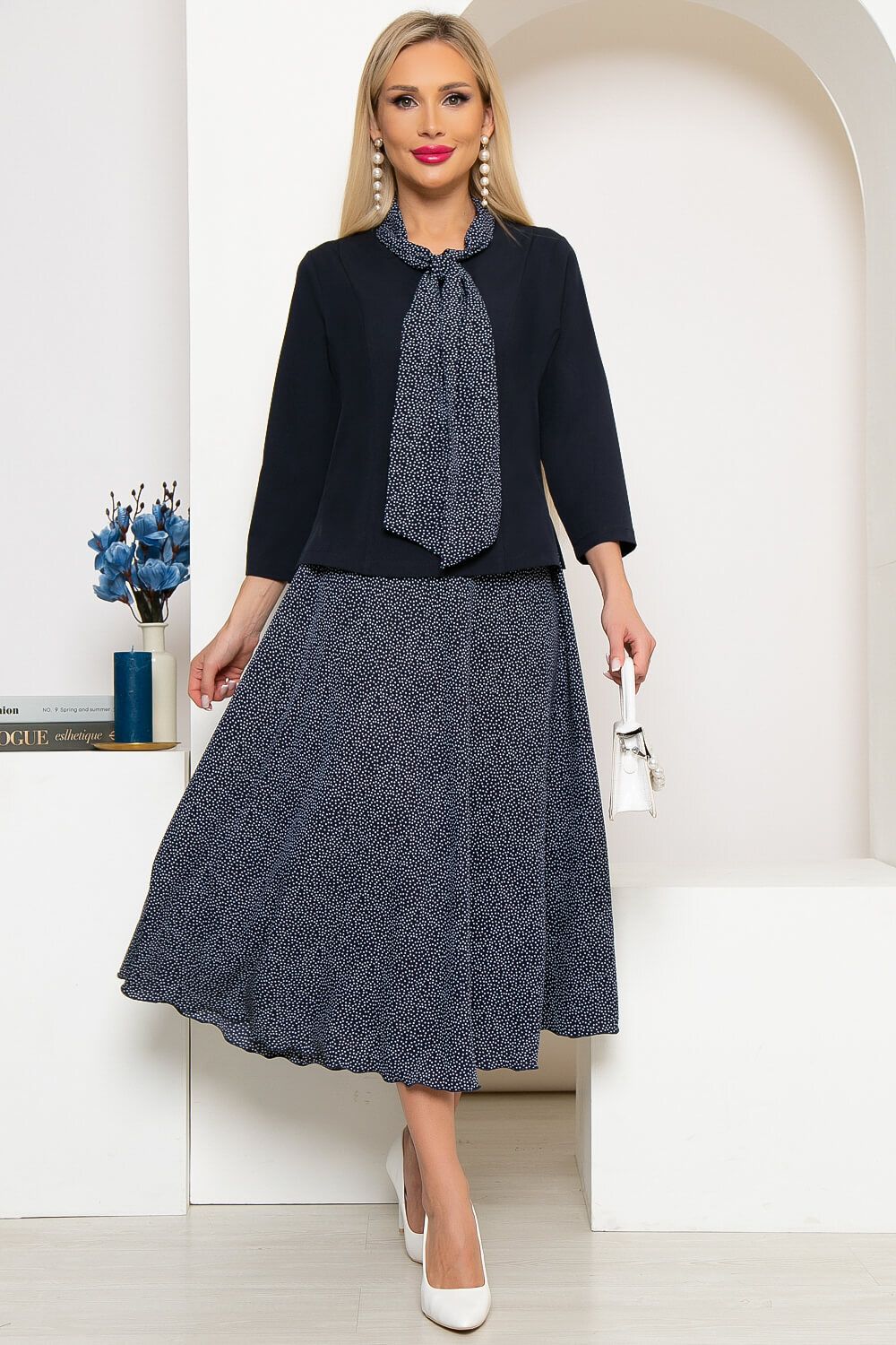 Костюм "Безупречный стиль" (блю) К3987 LT Collection